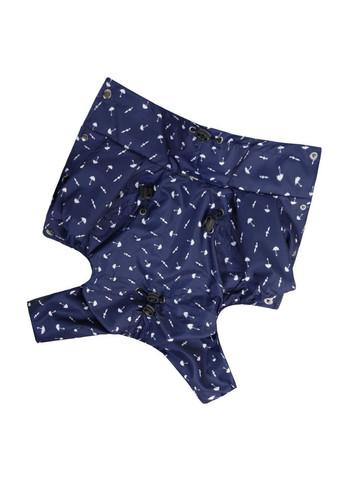 Дождевик с фиксаторами umbrellas Синий Размер 8 Dogs Bomba (370275445)