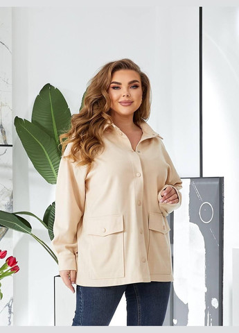 Женская пиджак - рубашка SF-257 Серый, 50-52 Sofia (284724609)