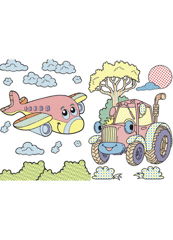 Большие водяные раскраски. Техника Кристал Бук F00022917 (355313886)