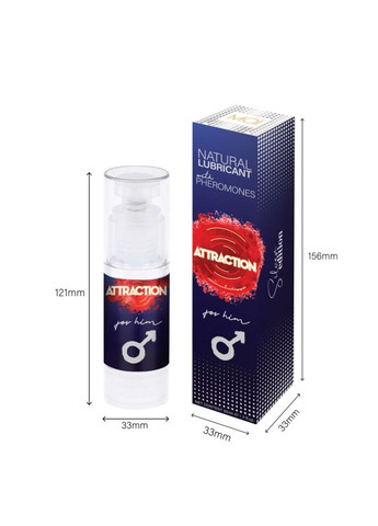 Смазка на водной основе с феромонами для него 50 мл MAI (317256197)