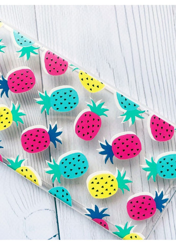 Чехол на Samsung Galaxy A35 5G (A356):: Разноцветные ананасы (принт 346) CASE CONTROL (360678674)