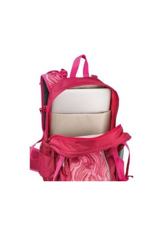 Жіночий рюкзак з посиленою спинкою 22L малиновий No Brand (361156922)