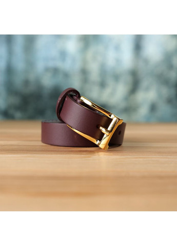 Модный узкий кожаный ремень для женщин 22953 Grande Pelle (367955936)