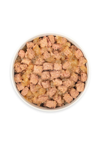 Вологий корм для собак шматочки в желе з яловичиною 415г Pet Chef (355256467)