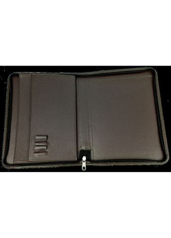 Мужская деловая папка для документов из эко кожи темно-коричневая Exclusive (365598775)