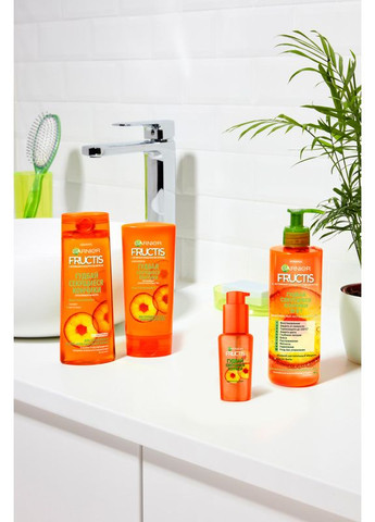 Укрепляющий шампунь для поврежденных волос с растительным кератином и маслом амлы Fructis Goodbye Damage 250ml (2-436161) Garnier (369797825)