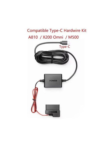 Кабель режима парковки Hardwire Kit OBD II 4м Type-C Interface Midrive OBD01 70Mai (352168089)