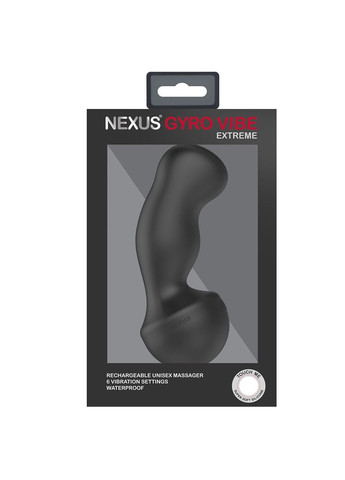 Вібромасажер простати Gyro Vibe EXTREME масаж простати без рук новий розмір вібратор для чоловіків Nexus (302297965)