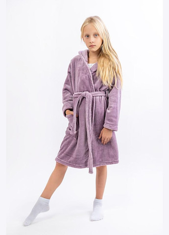 Теплий халат для дівчинки з капюшоном Одноріг Україна (307837836)