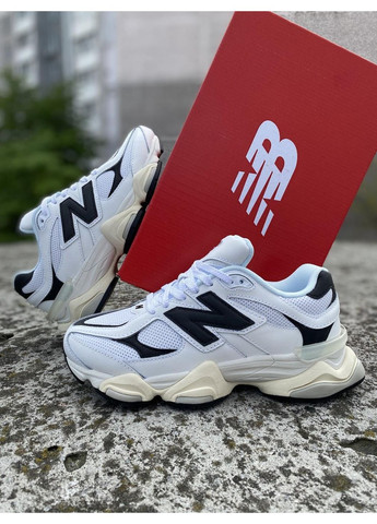 КРОСІВКИ ЖІНОЧІ NEW BALANCE 9060 WHITE BLACK U9060AAB НЬЮ БЕЛАНС 9060 No Brand чорні демісезони (367176393)