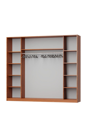 Шкаф-купе трехдверный Комбо AL 3ДСП 250x60x210 см (MBS-3301) MebelStar (346289139)