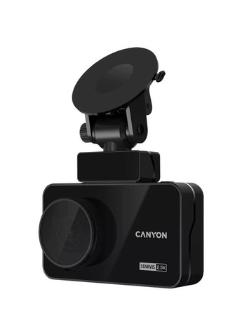 Відеореєстратор DVR25GPS WQHD GPS Wi-Fi Black (CND-DVR25GPS) Canyon (323094610)