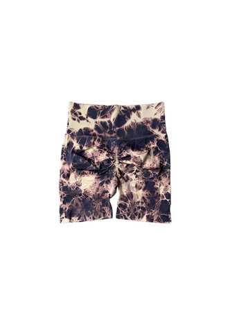 Шорти з мармуровим принтом фіолетового кольору, розмір S Trends (330245384)