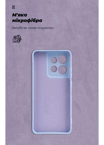 Чехол ICON для Motorola Edge 60 Neo 5G / 50 Neo 5G Camera cover Lavender (ARM90026) KLB ArmorStandart (390137664)