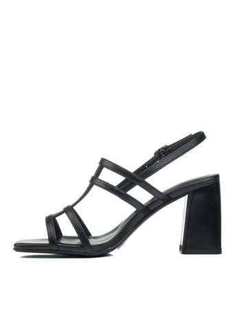 Черные босоножки (1407л) AngelinoTotti