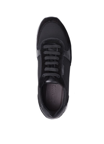 Чорні Осінні чоловічі кросівки mu192a-21-jk1/bm10/d01 чорний замша MIRATON