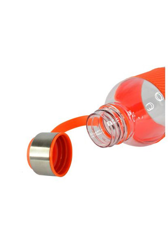 Пляшка для води (20222LA-06) Line Art Limpid 850 мл помаранчевий (369879878)