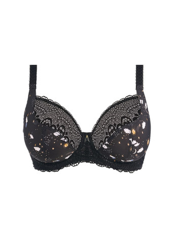 Чорний балконет бюстгальтер 400802 Freya з кісточками поліамід, поліестер, еластан