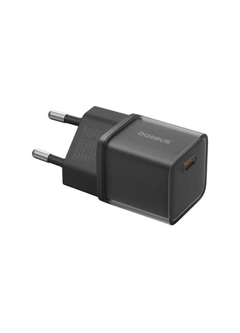 Мережевий зарядний пристрій GaN5S Fast Charger 1C 30W EU Cluster Black Baseus (322222804)
