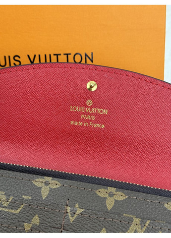 Женский кошелеккоричневый+ красный конверт большой No Brand (369935680)