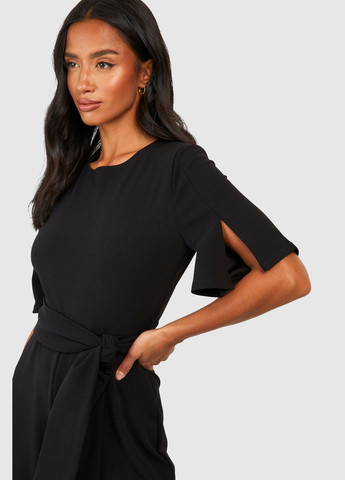 Комбинезон Boohoo чёрный