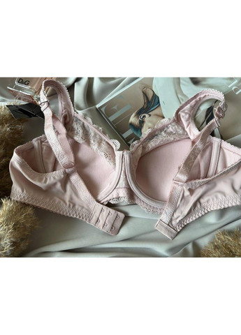 Пудровий бюстгальтер з м'якою чашкою пудровий Acousma