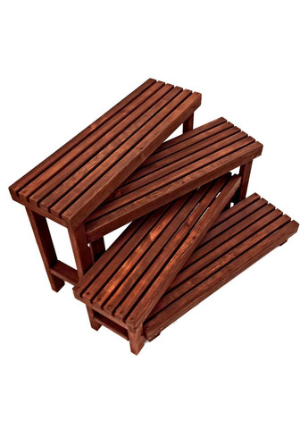 Підставка для квітів з дерева Крузейро 100 стіна 4шт савоярді (ЦВТ-01011815) No Brand (328224955)