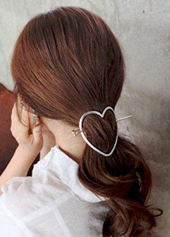 Заколка для волосся Анна "Heart", 7х8 см Анна Ясеницька (315146497)