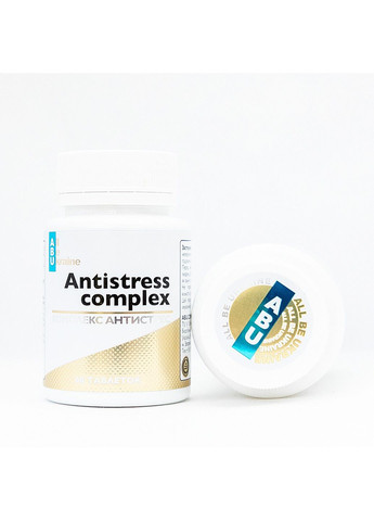 Успокаивающий комплекс Antistress complex, 60 таблеток ABU (All Be Ukraine) (292785635)