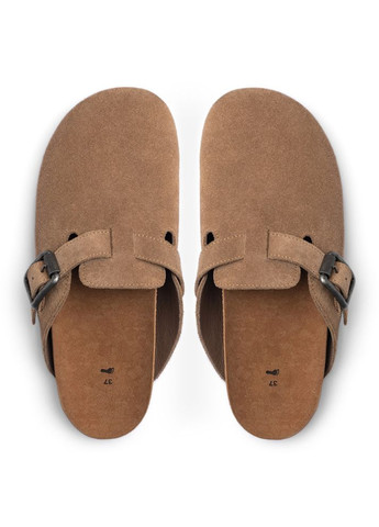 Клоги жіночі Luna з натуральної замші беж Oldcom ERT (334098262)