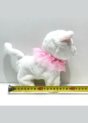 Котенок интерактивный на д/у ходит мяукает виляет хвостиком поводок-пульт (933-132E ) No Brand (335977483)