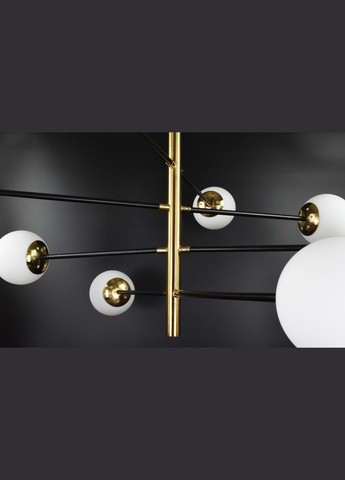 Потолочная люстра на 8 лампочек 26418 Бронза 50-77х95х95 см. Sunnysky (364492762)