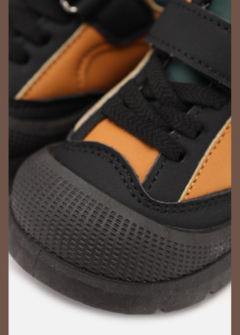 Черные кеды для мальчика цвет черный цб-00275951 Yuki