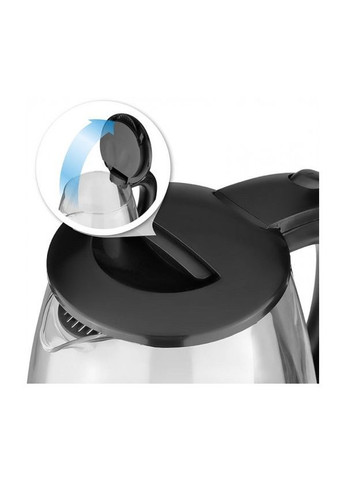 Электрический дисковый стеклянный чайник AU 3503 электрический чайник черный Aurora (296925682)