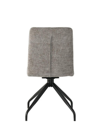 Стул DAMIR черный каркас/серый тк. Intarsio (365461303)