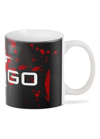 Чашка з принтом КС:ГО Контр Страйк CP 03.424 Кружка керамічна 0,33 GeekLand (378963209)