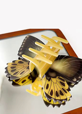 Заколка краб для волосся "Beautiful in everything", 8х10 см Анна Ясеницька (325432674)