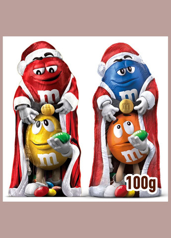 Шоколадный Санта Синий 100 г M&M's (330133210)