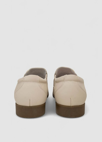 Бежевые туфли мужские с перфорацией,, KangFu