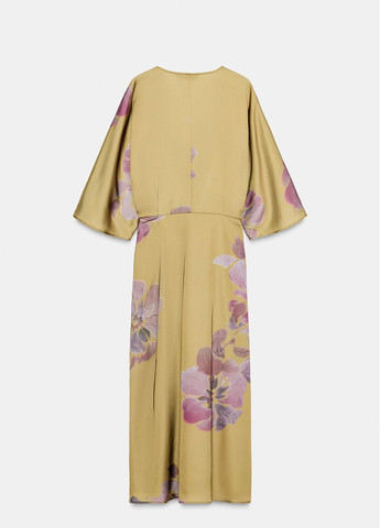 Оливкова (хакі) сукня Zara однотонна