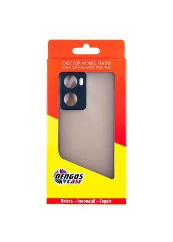 Чохол до мобільного телефона Kit for OPPO A57s case + glass (Black) (DG-KM-35) DENGOS Kit for OPPO A57s case + glass (Black) (364549525)