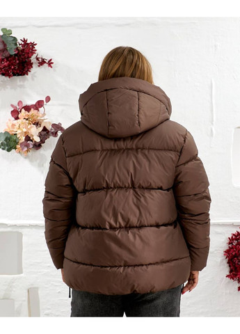 Коричнева куртка No Brand