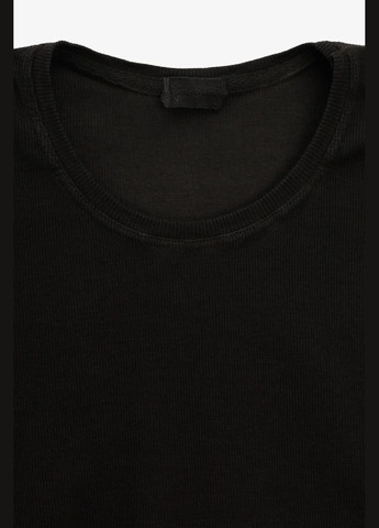 Серая летняя футболка однотонная для девочки 241103 158 см серый shop (2000990934024) Benini Віскоза; Нейлон; ПБТ