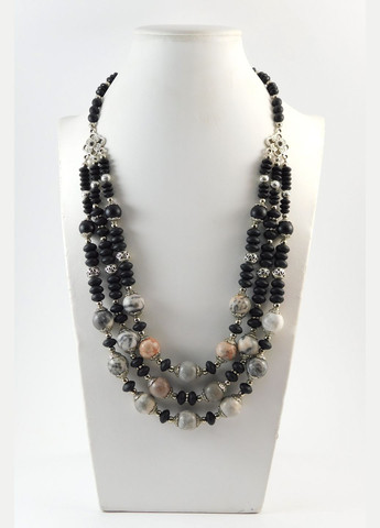 Намисто "Мавра" Агат, Шунгіт Fursa fashion (331155845)