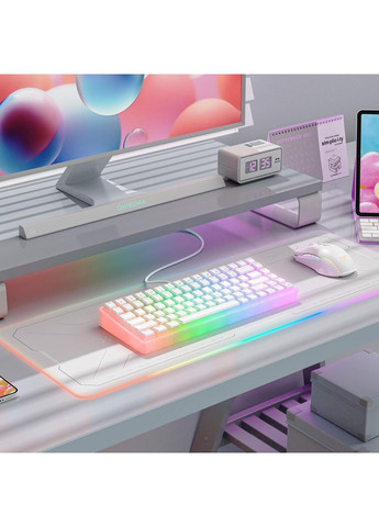 Ігрова механічна клавіатура G-20 Pro, геймерська бездротова Bluetooth, RGB підсвітка, для ПК та ноутбука Onikuma (390450177)