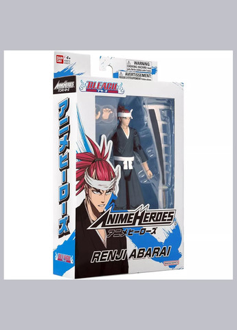 Фігурка Bleach Ренджі Абараї (123554) Anime Heroes (331791214)