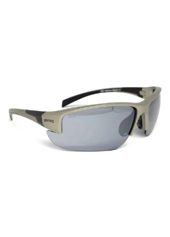 Очки защитные Hercules-7 Metallic Gray (flash mirror), зеркальные серые в оправе серый металлик Global Vision (397298556)