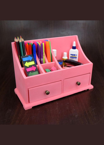 Настольный органайзер из дерева Ютика барби (КНЦ-003150) No Brand (328227467)