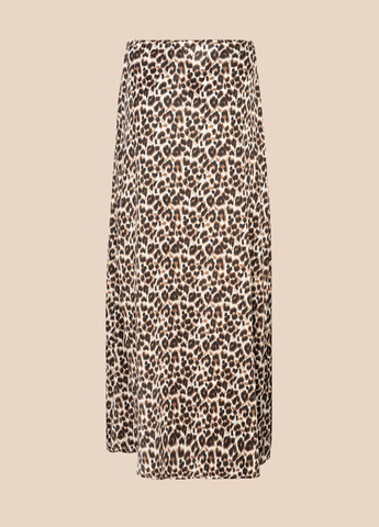 Разноцветная повседневная юбка с узором женская wtc02433 леопардовый shop (2000999157257) LAWA