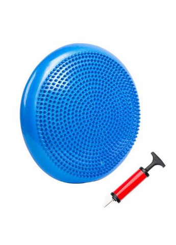 Балансировочная подушка массажная D 33см надувная с насосом 33x33 см. HBC (372890181)